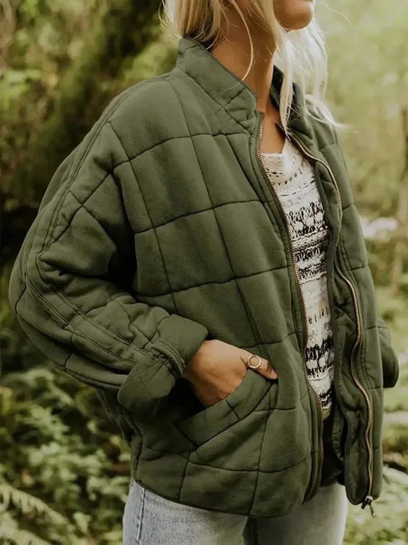 Josiane™ | Fodrad jacka med en elegant oversized look