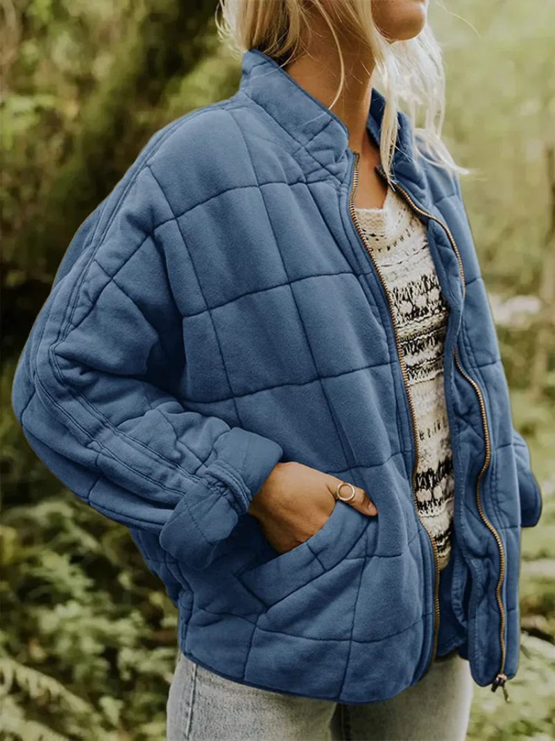 Josiane™ | Fodrad jacka med en elegant oversized look