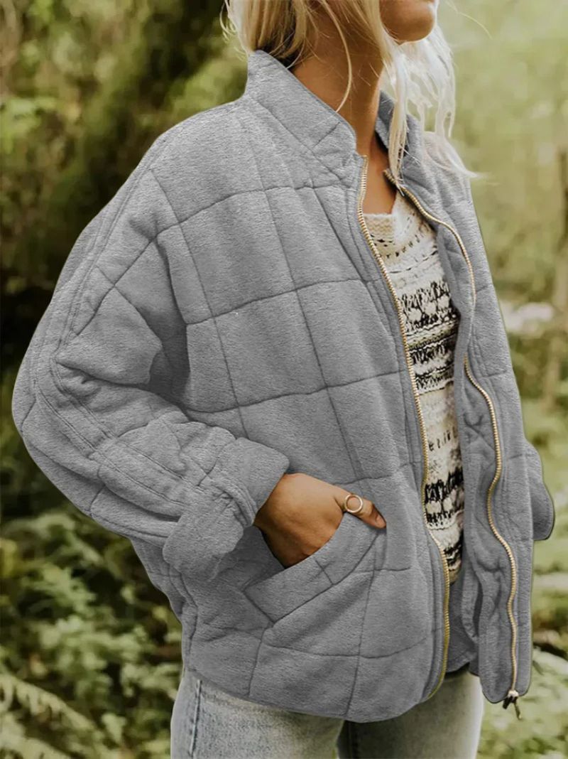 Josiane™ | Fodrad jacka med en elegant oversized look