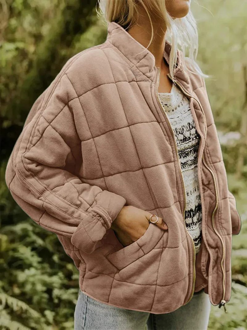 Josiane™ | Fodrad jacka med en elegant oversized look